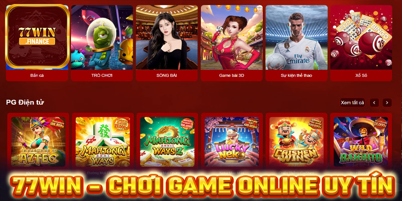 77WIN - Chơi game online uy tín, minh bạch, thưởng lớn, rút gọn